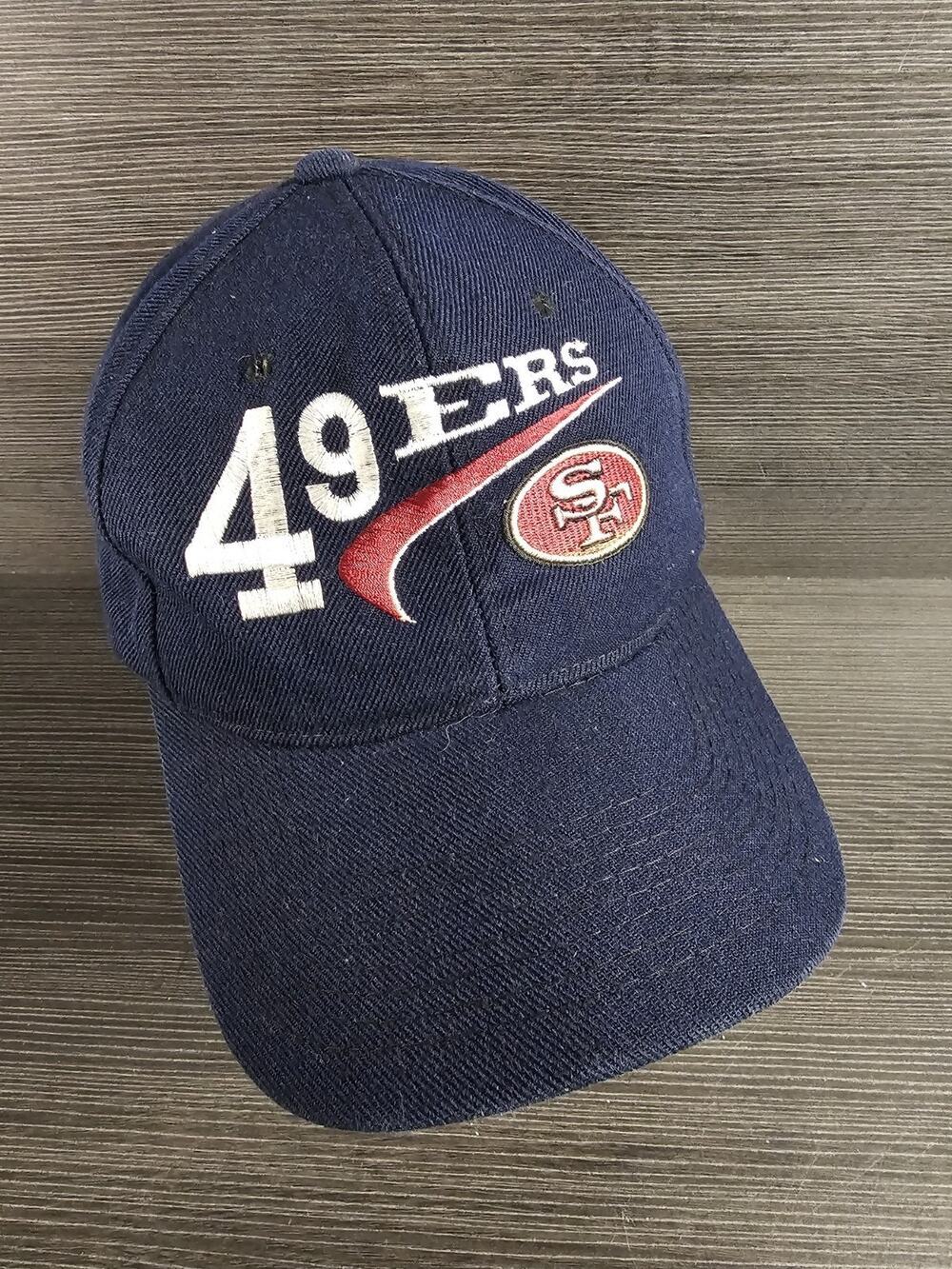 Vintage San Francisco 49ers Snapback Navy Blue Hat NFL Football